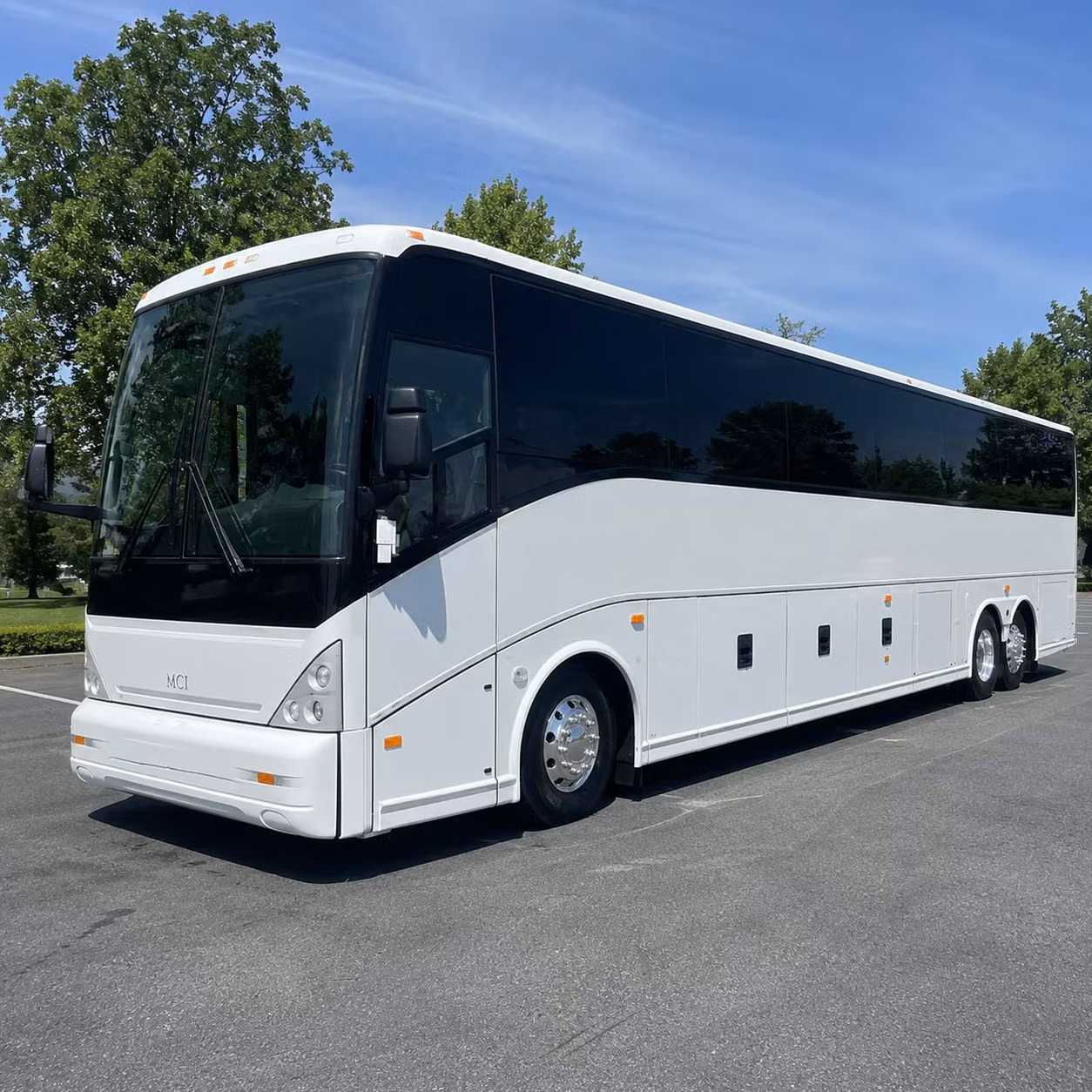 bus rental options for bellflower trips