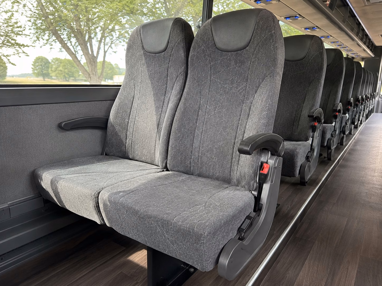 fill out one form and book a charter bus for your bellflower wedding reception departure