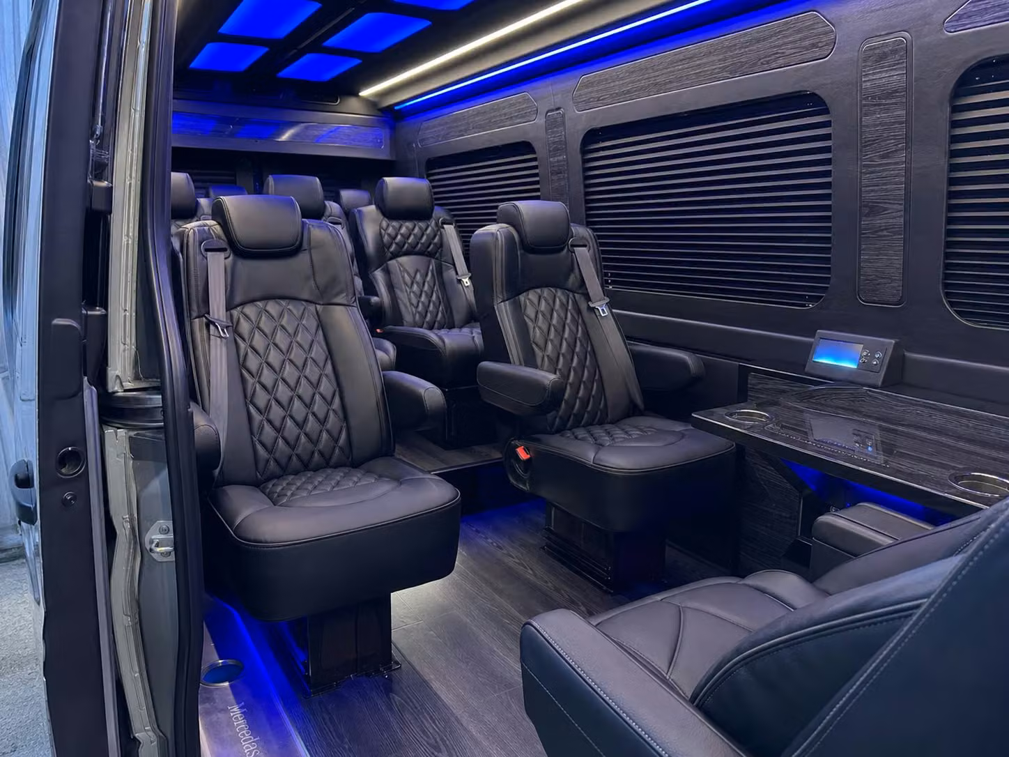 sprinter van transportation for groups and events across bellflower