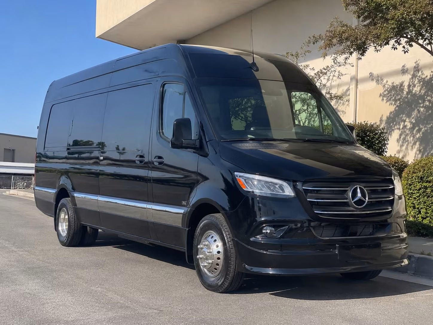 sprinter van with driver